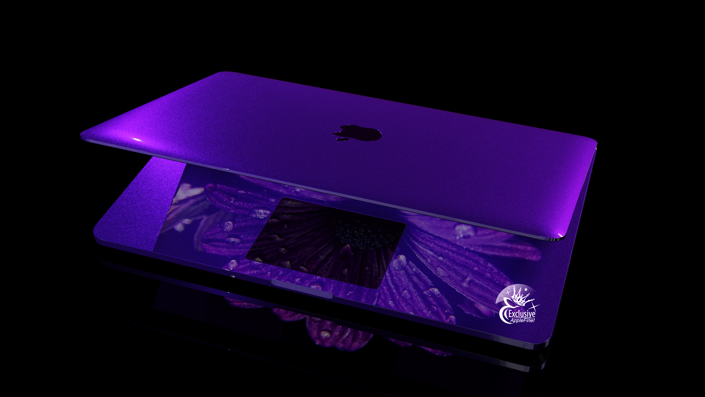 Эксклюзивный MacBook Pro Relax Violet Left